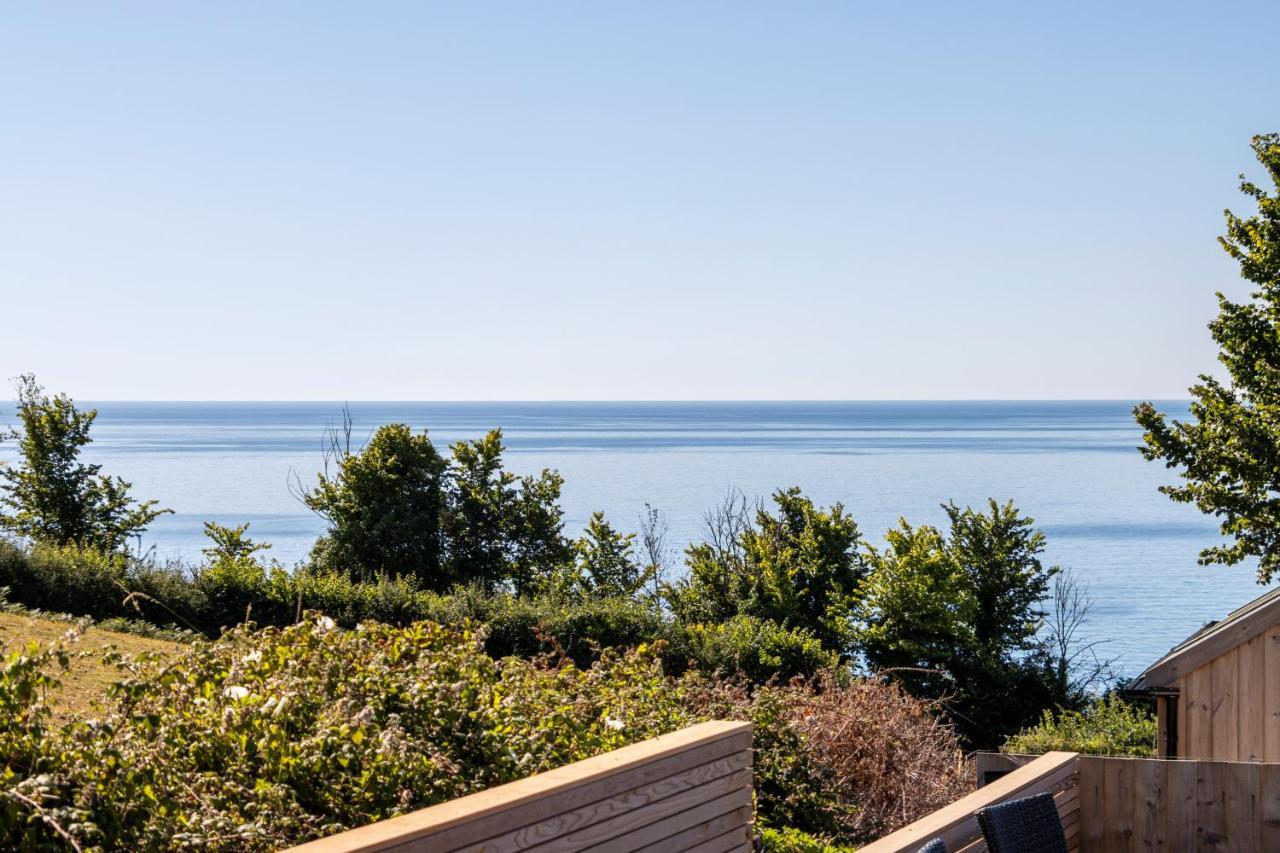 Stunning Coastal Apartment In Maidencombe With Sea Views & Garden Stokeinteignhead Dış mekan fotoğraf